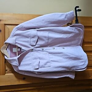 NWT pink size small H&M coat